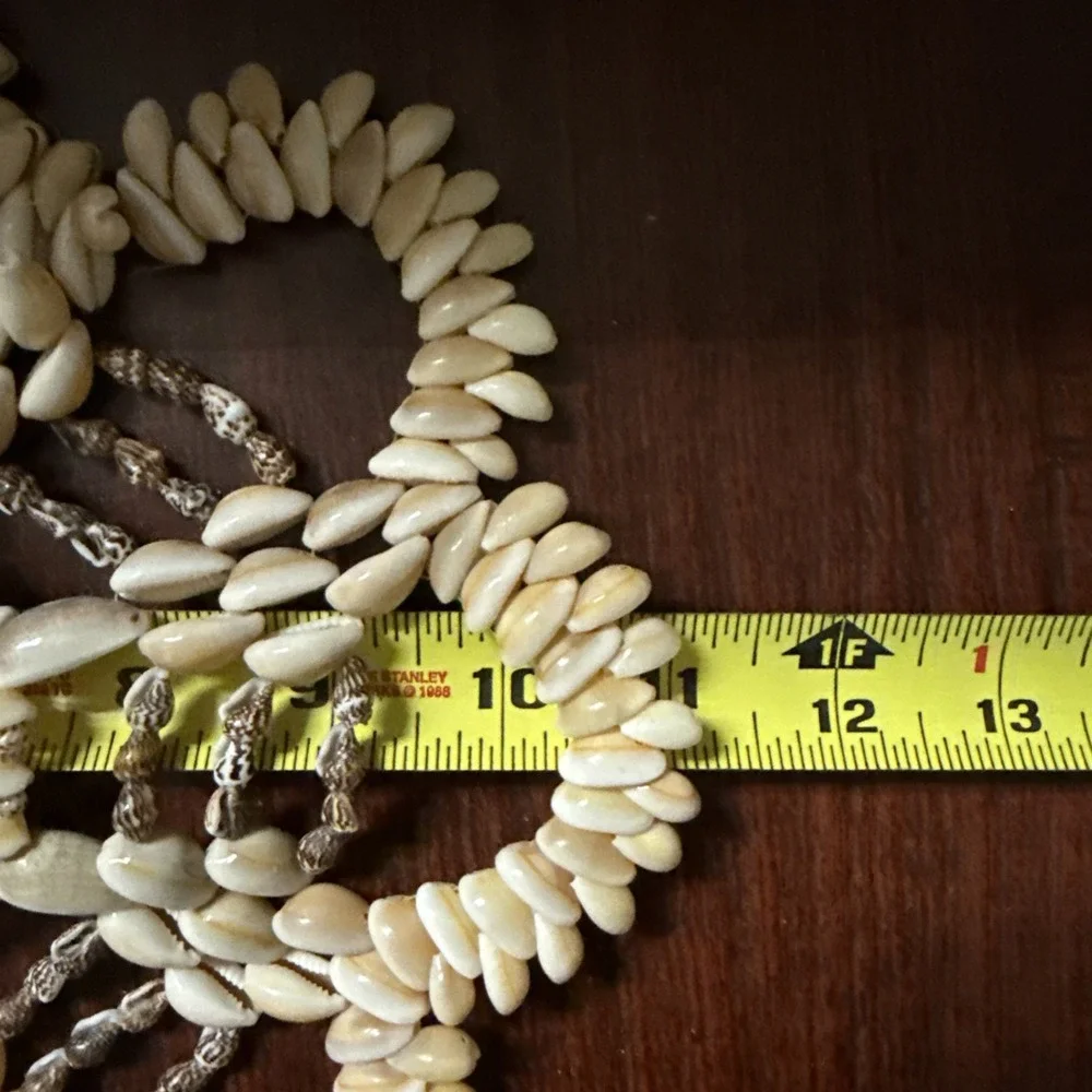 Vintage‎ Shell, Seashell, Vase Stand, Flower Decoration, Pot Holder - Hawaiian